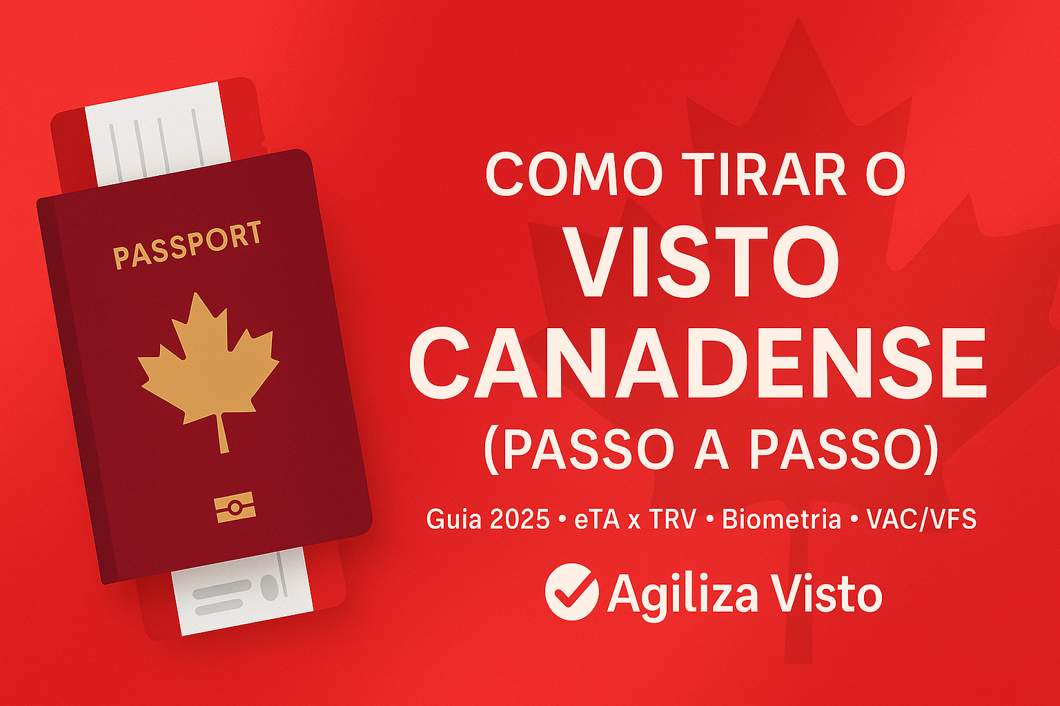 como tirar visto canadense em 2025 guia passo a passo